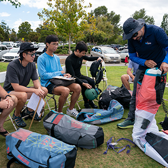 watersport clinic at shoreline lake.