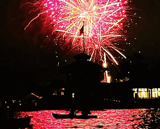 On-the-Water Fireworks Viewing